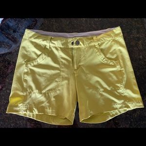 Patagonia board shorts- Lime Green- size 4